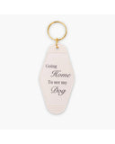 Going Home to See My Dog Keychain product view on a white background